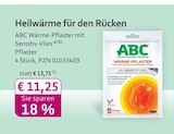 Wärme-Pflaster mit Sensitiv-Vlies bei mea - meine apotheke im Prospekt "" für 11,25 €
