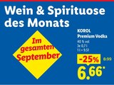 Aktuelle Wodka Angebote bei Lidl in Trier Aktuelles Premium Vodka Angebot bei Lidl in Trier ab 6,66 €