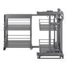 Promo Rangement coulissant droit 4 paniers pour meuble bas d'angle 100cm à 229,00 € dans le catalogue Brico Dépôt à Ville-la-Grand