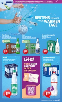 Getränke Hoffmann Prospekt der Woche "Aktuelle Angebote" Seite 2, 20.07.2026 bis 25.07.2026 für Böklund Aktueller Getränke Hoffmann Prospekt "Aktuelle Angebote" Seite 2 von 9 Seiten für Böklund