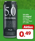 Original Pils im Angebot bei Markant Nordwest in Gütersloh Original Pils Angebote von 5,0 bei Markant Nordwest Gütersloh für 0,49 €