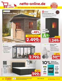 Hocker Angebot im aktuellen Netto Marken-Discount Prospekt auf Seite 30