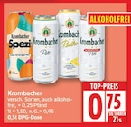 Spezial Cola-Orange-Mix von Krombacher für 0,75 € bei EDEKA im Angebot Spezial Cola-Orange-Mix von Krombacher im aktuellen EDEKA Prospekt