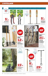 Offre Jardin dans le catalogue U Express du moment à la page 10