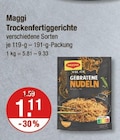 Trockengerichte von Maggi im aktuellen V-Markt Prospekt für 1,11 €