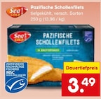 Pazifische Schollenfilets im Netto Marken-Discount Prospekt Pazifische Schollenfilets von Sea Gold im aktuellen Netto Marken-Discount Prospekt für 3,49 €