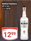 Sambuca Angebote von Molinari bei GLOBUS Ludwigshafen für 12,99 €