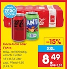 Aktuelles Coca-Cola Angebot bei Netto Marken-Discount in Pirna ab 8,49 €