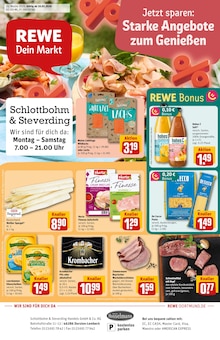 Aktueller REWE Prospekt "Dein Markt" für Dorsten Aktueller REWE Prospekt für Dorsten mit Seiten