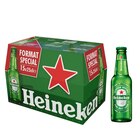 Bière blonde "Format Spécial" - HEINEKEN - Carrefour Market à Reims Bière blonde "Format Spécial" - HEINEKEN en promo chez Carrefour Market Reims à 9,98 €