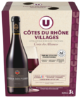 Côtes du Rhône Villages AOP Rouge Croix des Alliances - U en promo chez U Express Côtes du Rhône Villages AOP Rouge Croix des Alliances - U dans le catalogue U Express