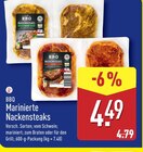 Marinierte Nackensteaks im Angebot bei ALDI Nord in Potsdam Marinierte Nackensteaks Angebote von BBQ bei ALDI Nord Potsdam für 4,49 €
