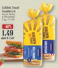 Sandwich Vollkorn Angebote von Golden Toast bei EDEKA Hilden für 1,49 €
