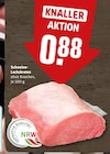 Schweine- Lachsbraten Angebote bei REWE Willich für 0,88 €