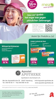 Aktueller mea - meine apotheke Prospekt "Unsere Juli-Angebote" für Hamburg Aktueller mea - meine apotheke Prospekt für Hamburg mit Seiten