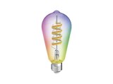 ST64 Smarte WLAN-LED Lampe RGBTW im MediaMarkt Saturn Prospekt ST64 Smarte WLAN-LED Lampe RGBTW von HAMA im aktuellen MediaMarkt Saturn Prospekt für 21,99 €