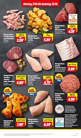 Aktueller Lidl Prospekt mit Rindfleisch, "LIDL LOHNT SICH", Seite 5