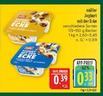 Joghurt mit der Ecke bei Marktkauf im Döbeln Prospekt für 0,33 €