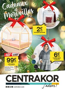 Prospectus Centrakor de la semaine "Cadeaux et merveilles" avec 1 pages, valide du 27/11/2023 au 10/12/2023 pour Saint-Contest et alentours