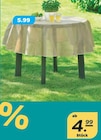 Gartentischdecke ca. 130 x 160 cm im Angebot bei Netto mit dem Scottie in Potsdam Gartentischdecke ca. 130 x 160 cm Angebote bei Netto mit dem Scottie Potsdam für 5,99 €