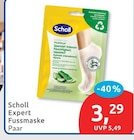 Expert Fussmaske von Scholl im aktuellen budni Prospekt