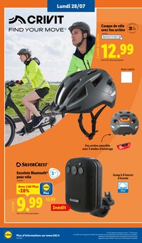 Promotion Bagage dans le prospectus Lidl, valable du 24/07/2025 au 30/07/2025 Promo Bagage dans le catalogue Lidl du moment à la page 60