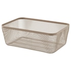 + Korb für Lebensmittelaufbewahrung Metall/hell graubraun 30x20x11 cm Angebot im IKEA Prospekt + Korb für Lebensmittelaufbewahrung Metall/hell graubraun 30x20x11 cm im IKEA Prospekt zum Preis von 5,99 €