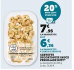 Crevette décortiquée sauce persillade - Miti - Hyper U à Reims Crevette décortiquée sauce persillade - Miti en promo chez Hyper U Reims à 6,36 €