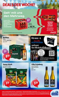 Coca Cola im Huster Prospekt "Aktuelle Angebote" mit 12 Seiten (Pirna)