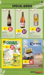 Prix et réduction Corona dans le prospectus Intermarché Super en cours Offre Corona dans le catalogue Intermarché Super du moment à la page 33