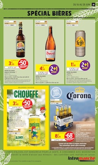 Promotion Bière Ambrée dans le prospectus Intermarché Super, valable du 16/06/2026 au 28/06/2026 Promo Bière Ambrée dans le catalogue Intermarché Super du moment à la page 33