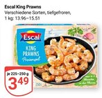 King Prawns Angebote von Escal bei GLOBUS Ludwigshafen für 3,49 €