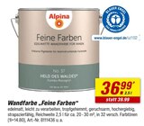 Aktuelle Wandfarbe Angebote bei toom Baumarkt in Pforzheim Aktuelles Feine Farben Angebot bei toom Baumarkt in Pforzheim ab 36,99 €