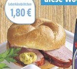 Leberkäsbrötchen bei E center im Scheinfeld Prospekt für 1,80 €