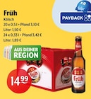 Kölsch im Angebot bei Getränke Hoffmann in Hückelhoven Kölsch Angebote von Früh bei Getränke Hoffmann Hückelhoven für 14,99 €
