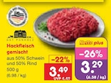 Hackfleisch gemischt Angebote von Gut Ponholz bei Netto Marken-Discount Schwerin für 3,29 €