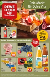 Aktueller REWE Supermarkt Prospekt in Kronshagen und Umgebung, "Dein Markt" mit 40 Seiten, 22.04.2024 - 27.04.2024