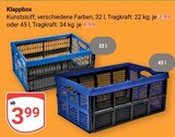 Klappbox Angebote bei GLOBUS Gießen für 3,99 €