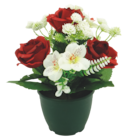 Bazarland Craon - Promo Pot de roses, astromérias et gypsophiles Promo Pot de roses, astromérias et gypsophiles à 5,99 € dans le catalogue Bazarland à Craon