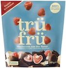 Himbeeren in Schokolade Angebote von Trüfrü bei REWE Tübingen für 4,59 €