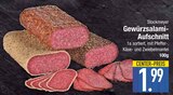 Aufschnitt im EDEKA Prospekt Gewürzsalami-Aufschnitt von Stockmeyer im aktuellen EDEKA Prospekt für 1,99 €