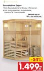 Saunakabine Espoo von Artsauna im aktuellen Netto Marken-Discount Prospekt für 1.499,00 €