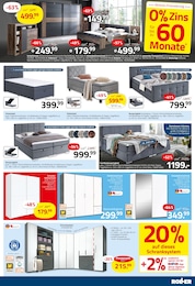 7 Zonen Taschenfederkernmatratze im ROLLER Prospekt "Schneeflöckchen Preisschöckchen" auf Seite 9