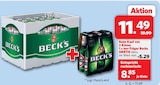 Aktuelle Becks Angebote bei Markant Nordwest in Bielefeld Aktuelles Bier Angebot bei Markant Nordwest in Bielefeld ab 11,49 €