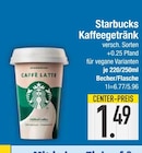Kaffeegetränk von Starbucks im aktuellen EDEKA Prospekt für 1,49 €