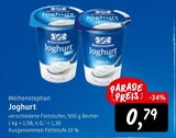 Joghurt von Weihenstephan im aktuellen Konsum Prospekt für 0,79 €