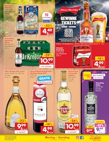 Wodka im Netto Marken-Discount Prospekt "Aktuelle Angebote" mit 69 Seiten (Berlin)