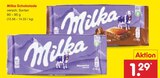 Schokolade Angebote von Milka bei Netto Marken-Discount Pirna für 1,29 €
