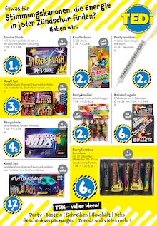 Feuerwerk im TEDi Prospekt "TEDi - voller Ideen!" mit 29 Seiten (Amberg)