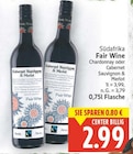 Chardonnay von Fair Wine im aktuellen E center Prospekt